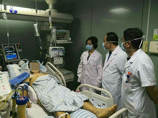 省市聯合救治一例重癥瘧疾病例